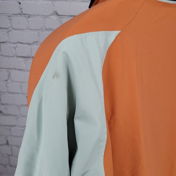 Columbia Orange Omni Tech Titanium Interchange Waterproof Full Zip Jacket Medium - Picture 9 of 16